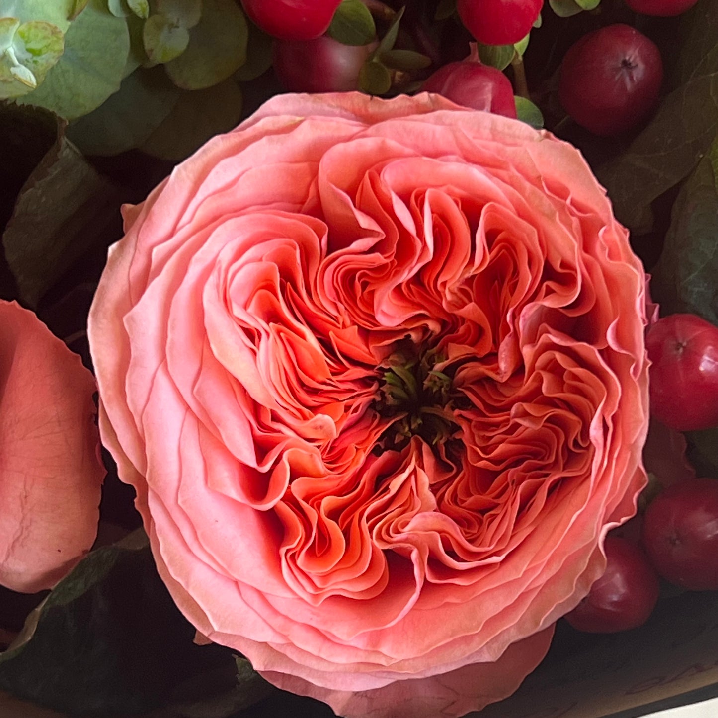 Ramo 12 ROSAS GARDEN tono pastel