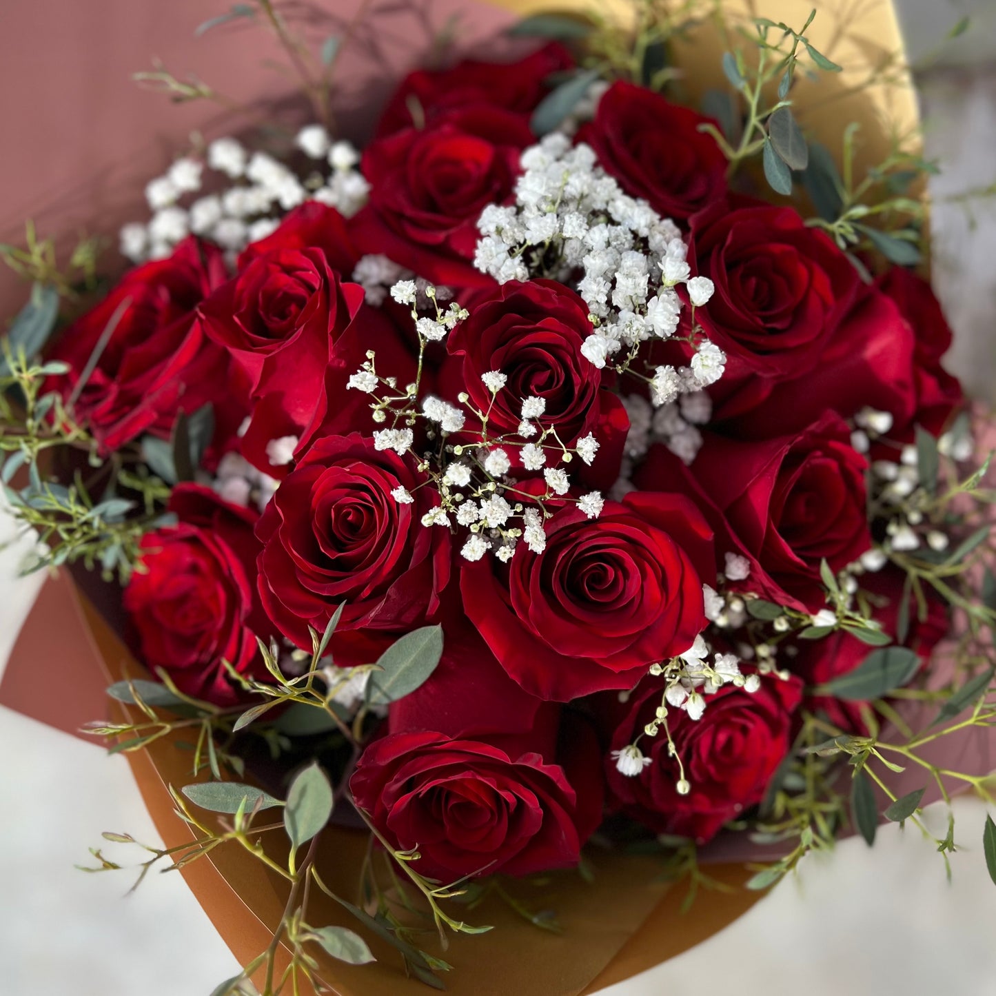 Ramo de 15 Rosas Rojas