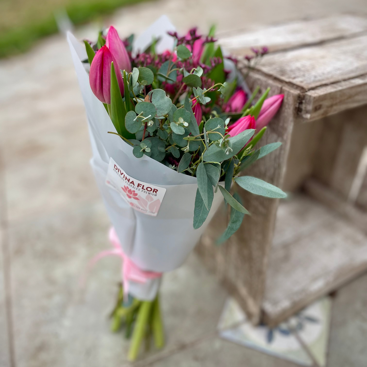 Ramo de Tulipanes Rosados