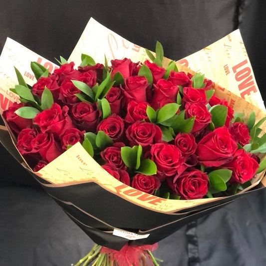 Ramo de 50 Rosas Rojas