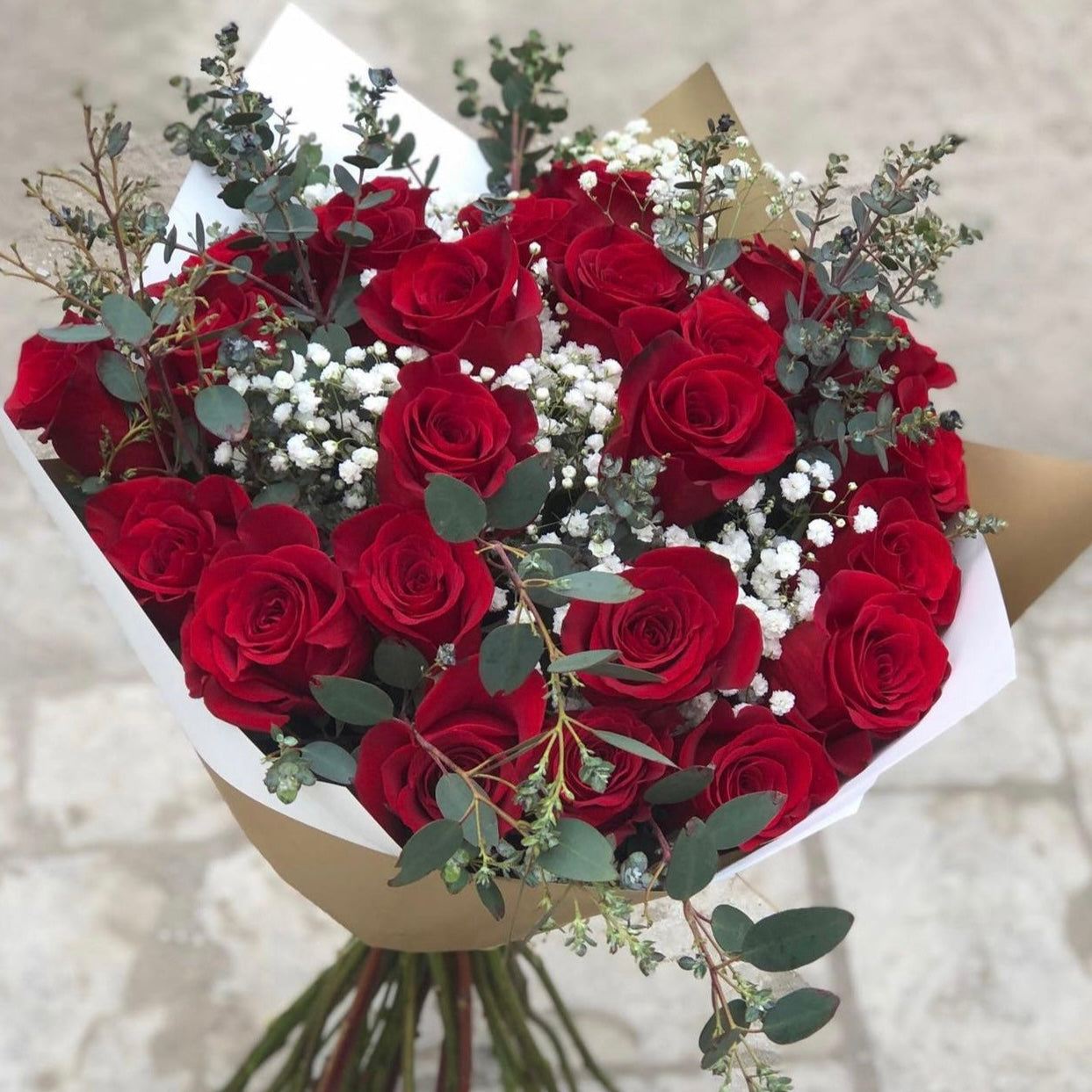 Ramo de 30 Rosas Rojas