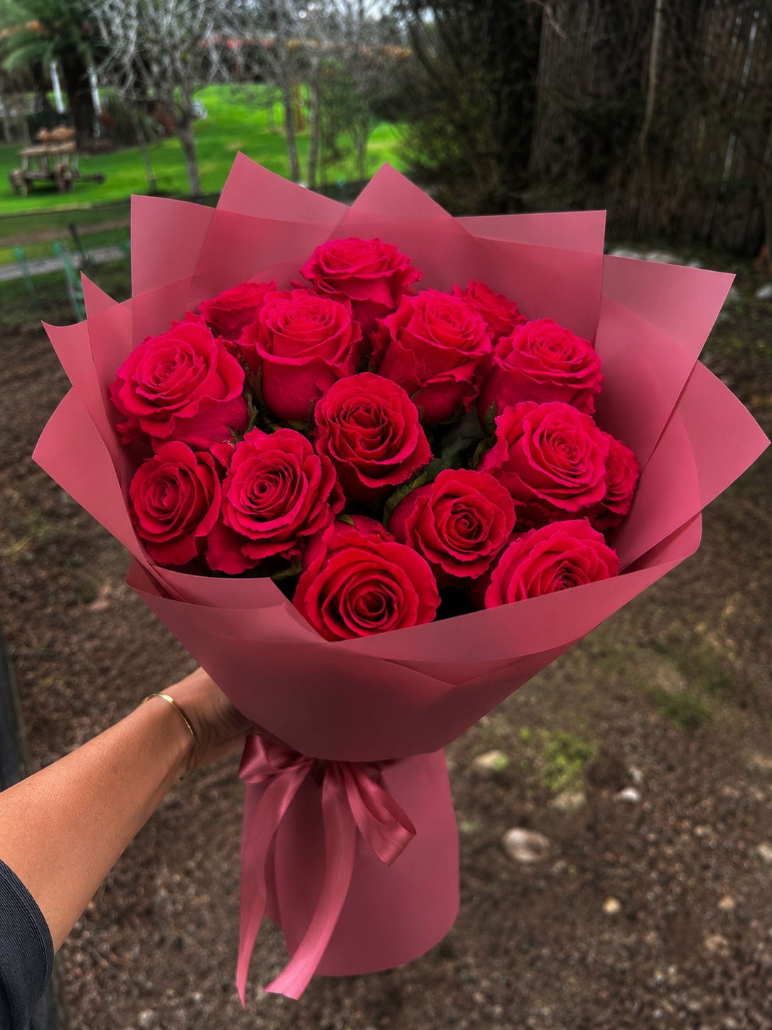 12 Rosas Rojas - Día de la Novia