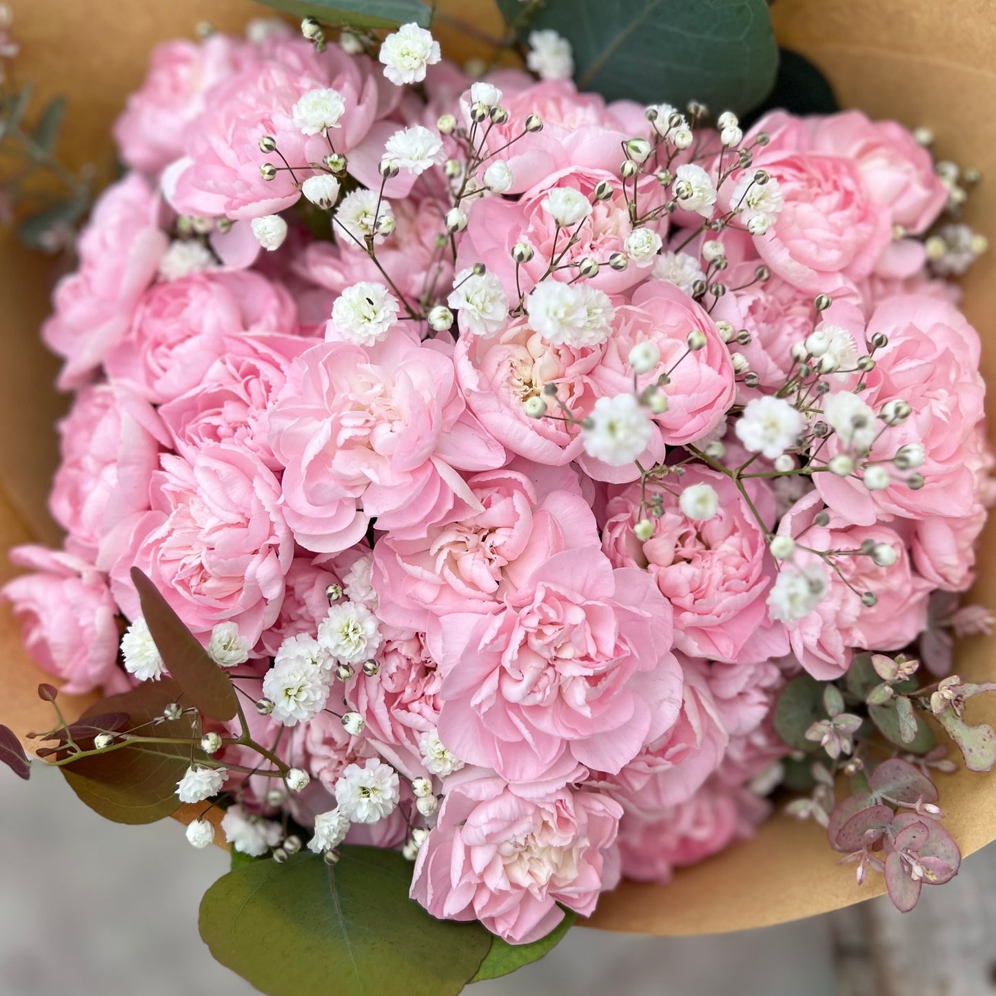 Ramo Clavel Spray Rosado