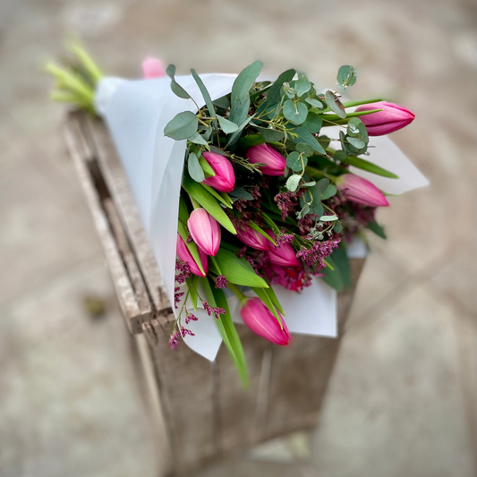 Ramo de Tulipanes Rosados