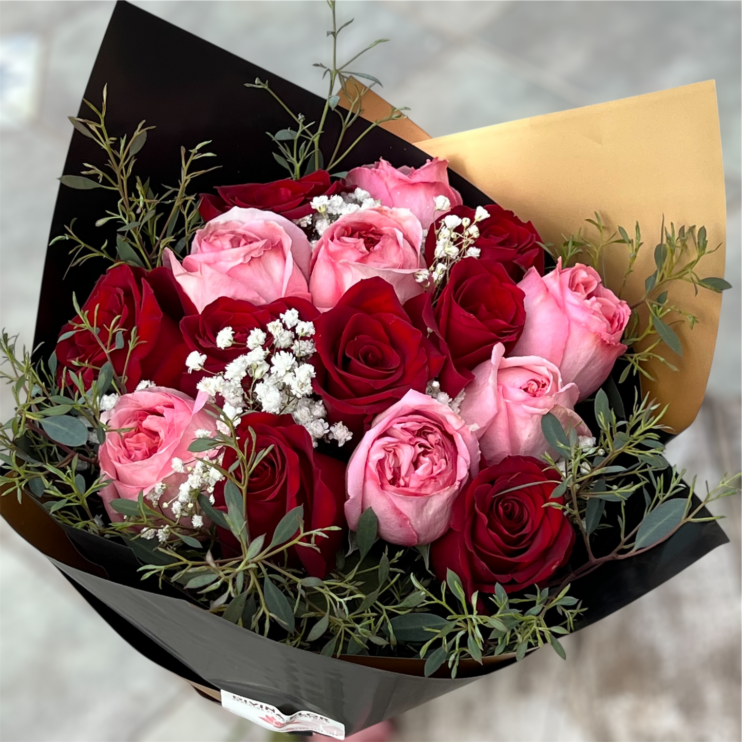 Ramo de 15 Rosas Mix Color